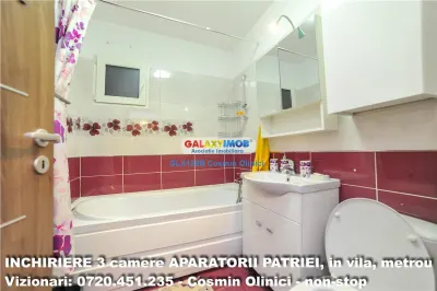 INCHIRIERE 3 camere BERCENI - Aparatorii Patriei, metrou, in vila - foto 11