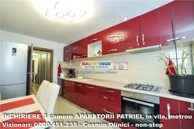 INCHIRIERE 3 camere BERCENI - Aparatorii Patriei, metrou, in vila - foto 7