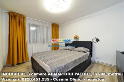 INCHIRIERE 3 camere BERCENI - Aparatorii Patriei, metrou, in vila - foto 8