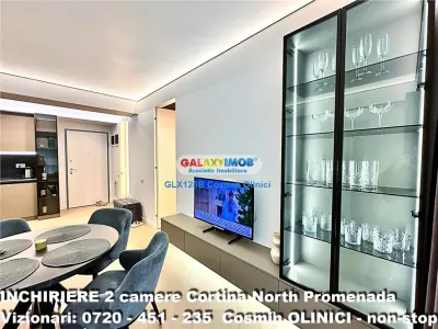 Inchiriere apartament 2 camere Cortina North Pipera - Promenada Mall - foto 5