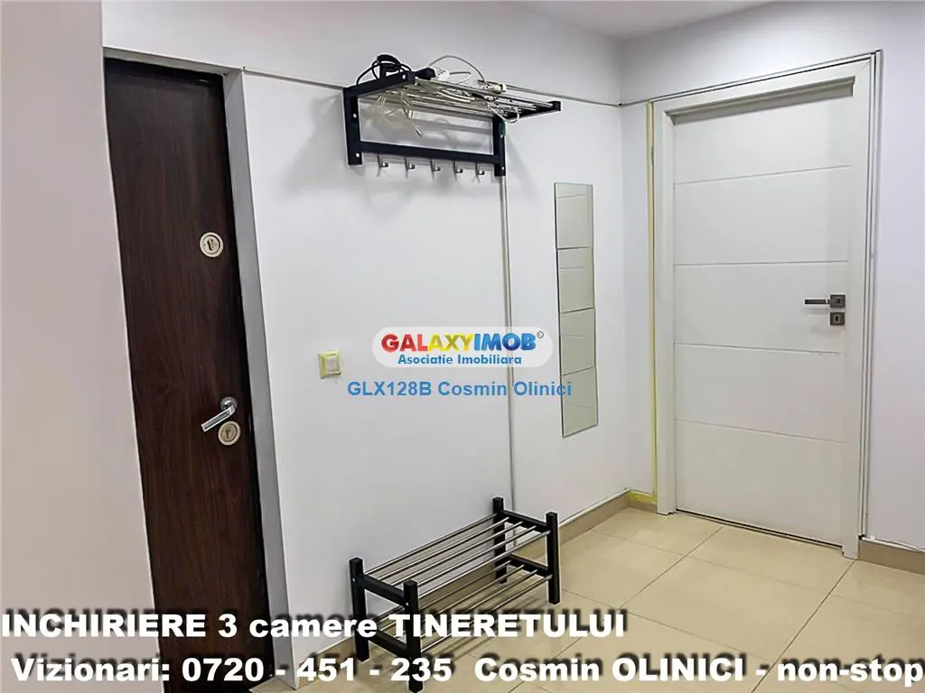 Inchiriere 3 camere dec Timpuri Noi - prima inchiriere - renovat - foto 16