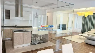 APARTAMENT DE LUX 3 CAMERE GRADINA  100 MP KISELEFF -AVIATORILOR - foto 3