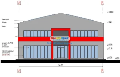 Inchiriere Hala 1170 mp deschidere DN3 centura A0 - Bucuresti