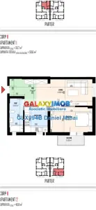 Apartament 2 camere 50mp si gradina 40mp-Cristalului-Safirului - foto 5