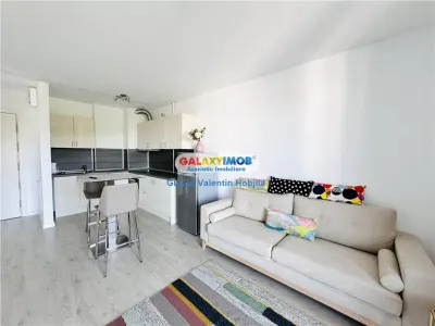 Vanzare apartament 2camere mobilat studio Baneasa Greenfield Panoramic - foto 7