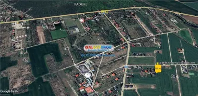 Teren Balotesti Saftica Lahovari  str Nalbei 800 mp  utilitati - foto 4