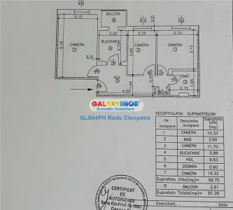 Vanzare apartament 3 camere, Ploiesti, zona Mihai Bravu - foto 12