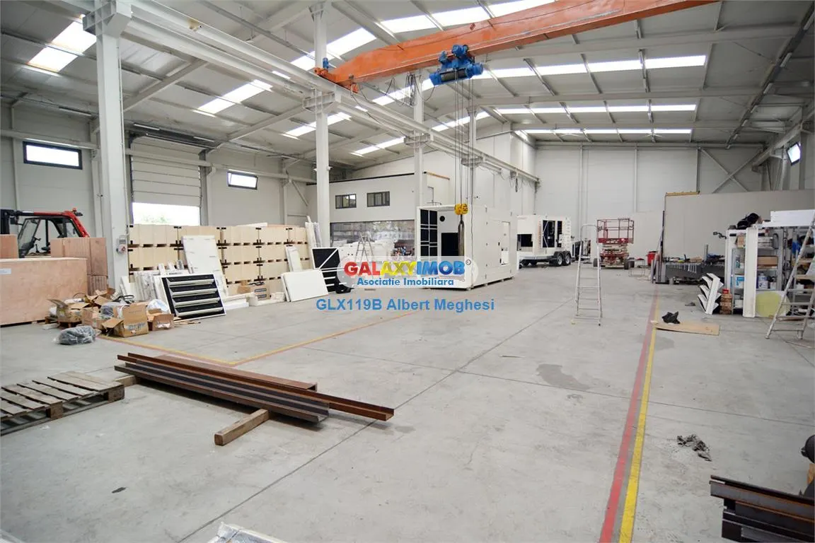 Vanzare Hala 1324+Teren 2600 mp Rudeni/Centura cu preluare chirias - foto 1