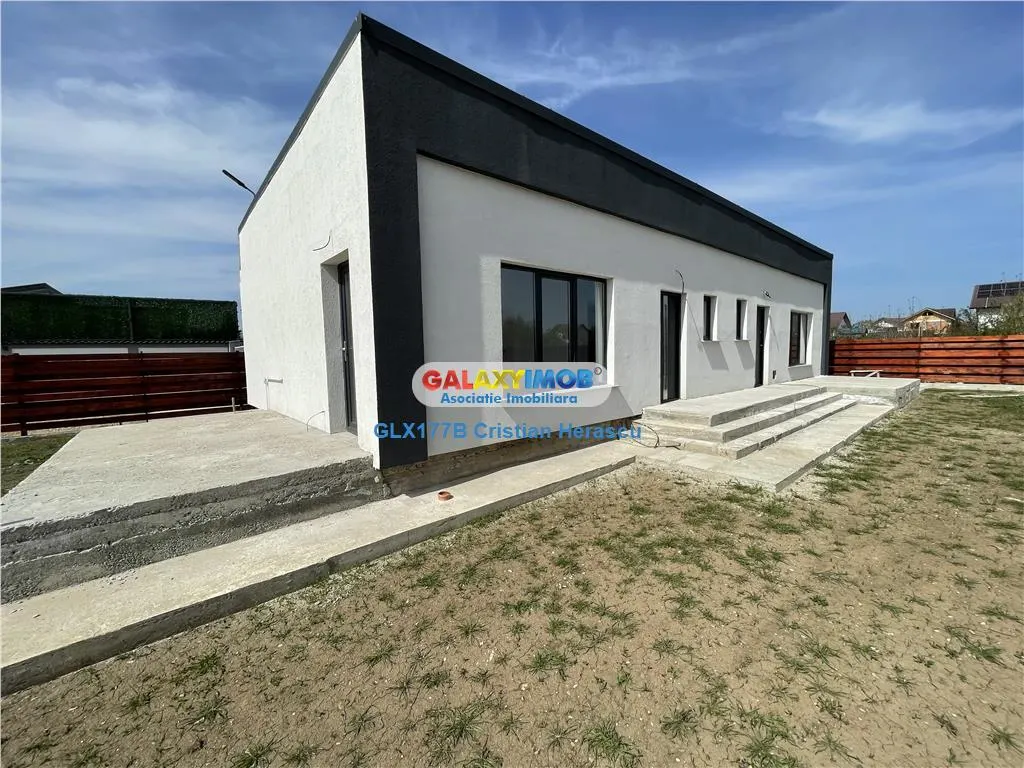 Crevedia Str Uzinei Casa 3 camere 2 bai SU 52 mp Teren 220 MP - foto 1