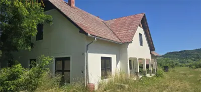 Casa cu teren 5900 mp str. Ghinzii sub padure - Bistrita