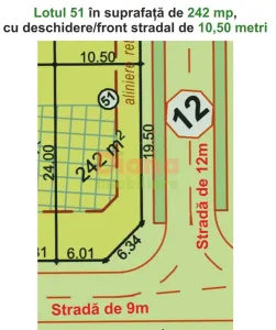 Stai așa! Vând teren intravilan în Sibiu, str Viile Sibiului.Construcțiii case individuale. - foto 16