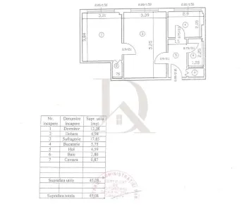 Centru Piata Unirii , apartament 2 camere , vedere spre Piata - foto 5