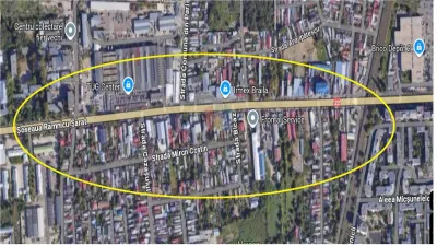 zona TUG center-IRMEX suprafata 541 mp cu 14m deschidere - Braila
