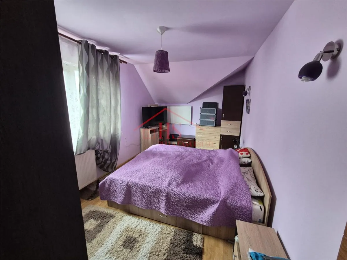 Casa cu 5 camere, tip duplex,  mobilata si utilata+gradina.Floresti zona Iazului - foto 14