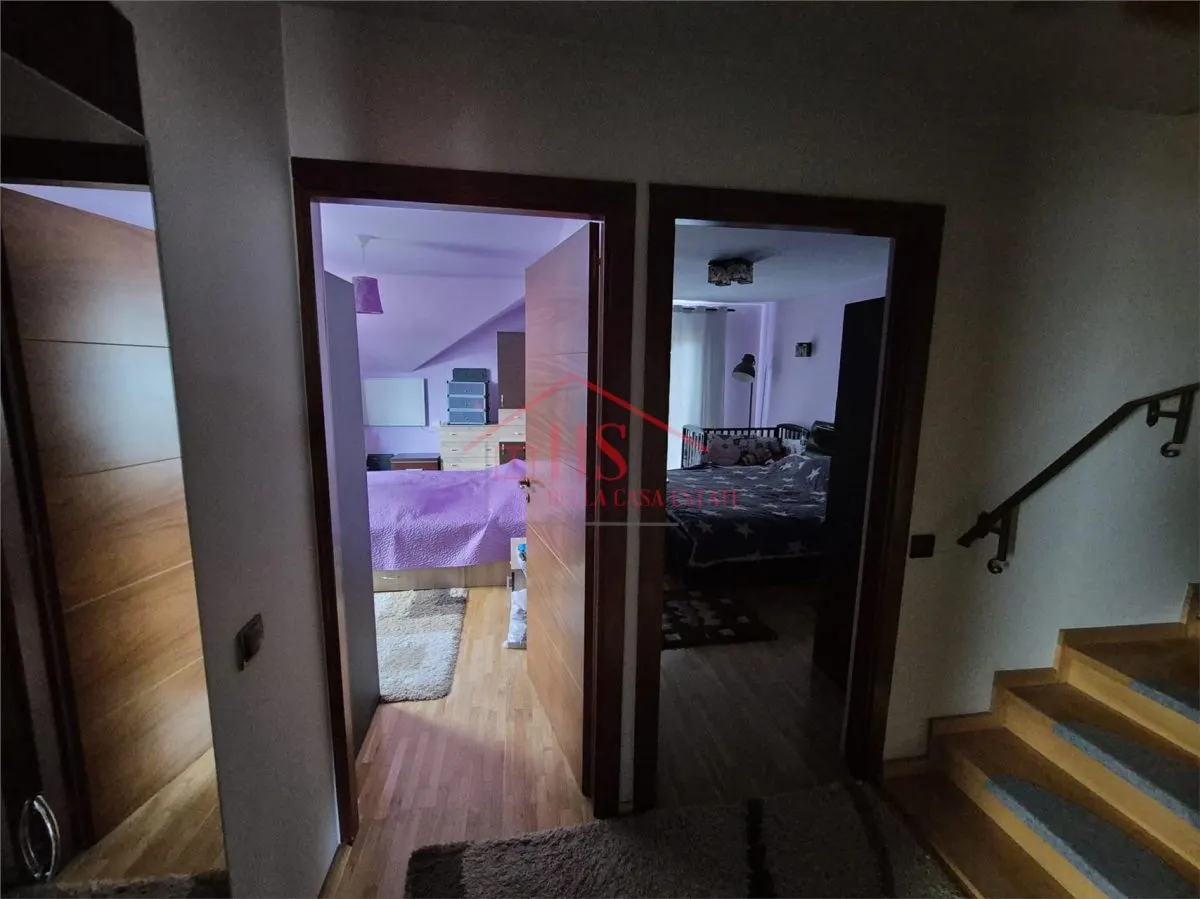 Casa cu 5 camere, tip duplex,  mobilata si utilata+gradina.Floresti zona Iazului - foto 9