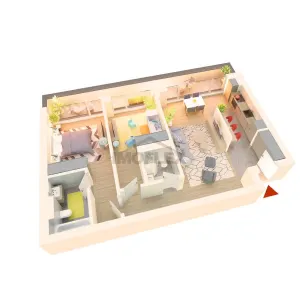 Apartament 3 camere ZONA DE NORD complex Atria 3A4'' - Bucuresti