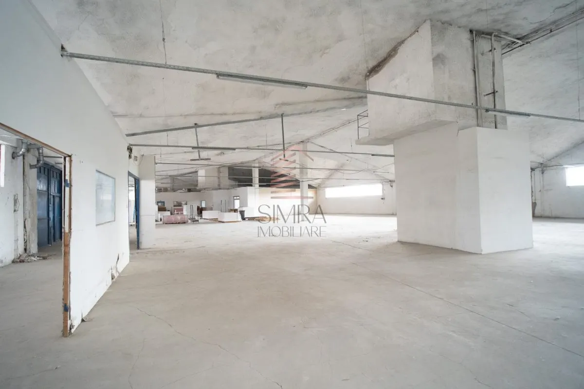 Hală mare si birouri de închiriat Oradea 2032 mp – acces logistic, compartimentare flexibil - foto 3