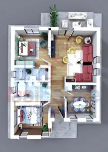 Casa noua cu 4 camere Miroslava - foto 2
