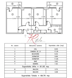 Vanzare apartament 3 camere Tei - Bucuresti