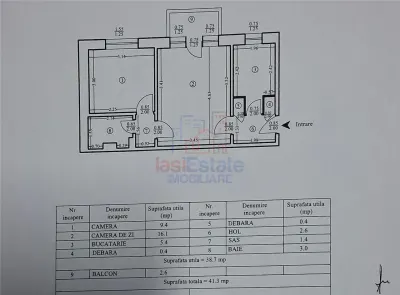 Apartament 2 camere Mircea Cel Batran - Iasi