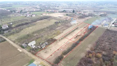 Trei parcele cu proiect de casa + utilitati | Viile Satu Mare - foto 5