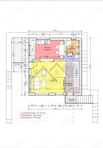C.A.Rosetti cu Autorizatie De Constructie pentru vila D+P+E 210mp teren 451mp - foto 7