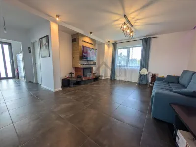 Casa noua, mobilata, 5 camere, teren 404 sau 1000 mp Chicerea - foto 10