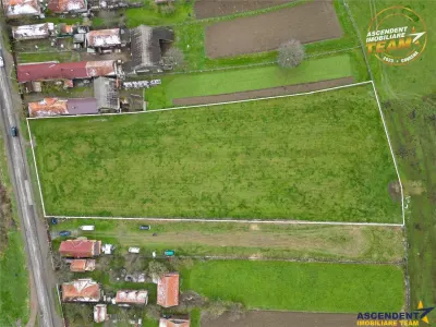 Teren strategic pentru dezvoltare si investitie, 8.000 mp intravilan valoros, Sanzieni, Covasna - foto 8