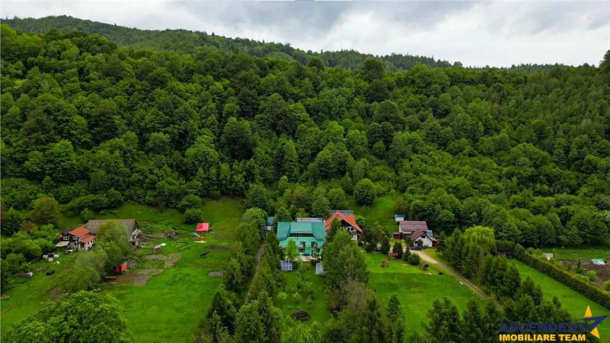 Complex turistic,afacere la cheie,3 vile, teren 7.700 mp,panouri fotovoltaice,Plaiu Foii Piatra Craiului - foto 23