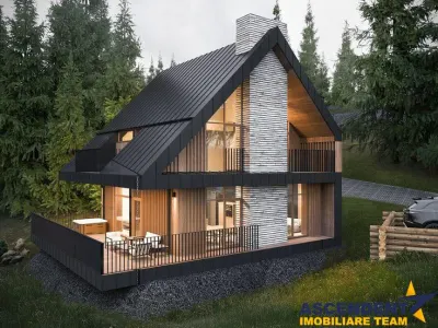 FILM!Casa ergonomica,independenta energetic,123 mp utili,777 mp teren, Rasnov, Panicel, Brasov. - foto 4