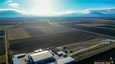 FILM! 60.000mp:strategica parcela urbana, documentatie aprobata, pe DN13 - Feldioara
