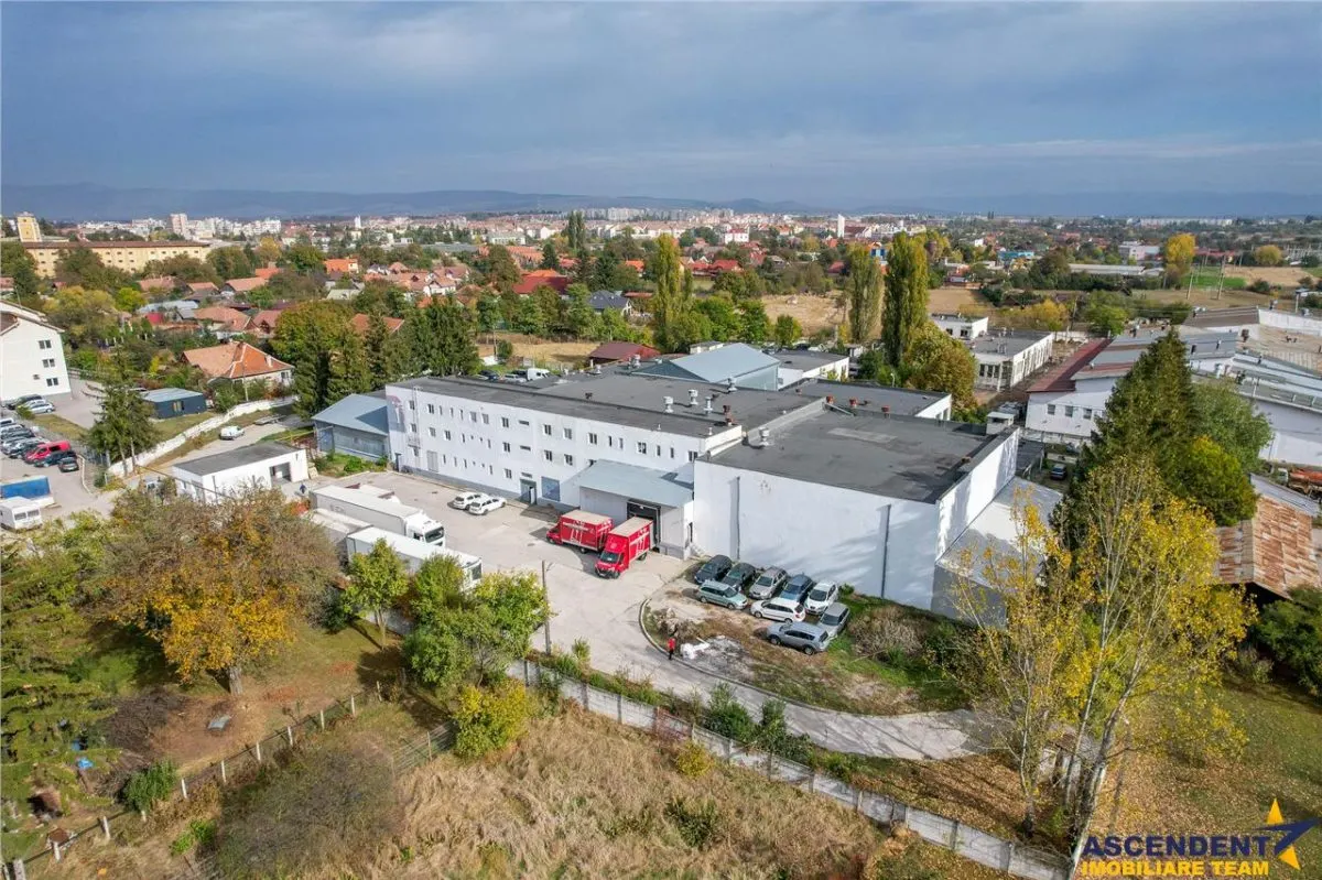 FILM! Pe 14.600 mp:Prilej expansiune industriala,Hala/Birouri,Sfantu Gheorghe - foto 2