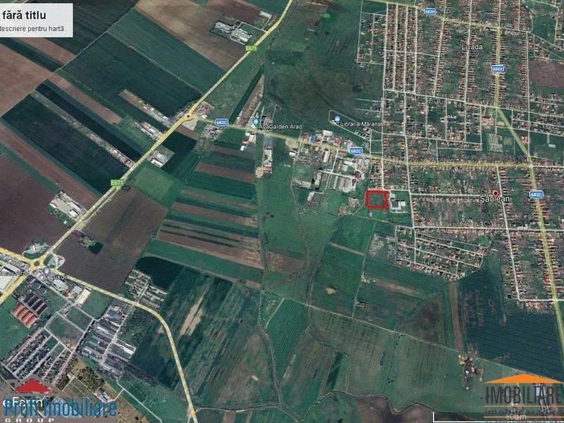Teren intravilan 10.000mp cu utilitati, imprejmuit, Loc. Sanleani langa Amatex - foto 1