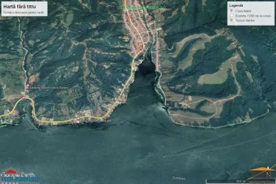 Teren 7.000mp intravilan construibil, front 160ml DN57- Eselnita, la Dunare - foto 2