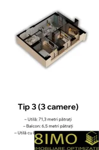 Apartamente 3 camere ultracentral Falticeni – Vesta Central – Bloc 2 – de la 96.255 € + TVA - Falticeni