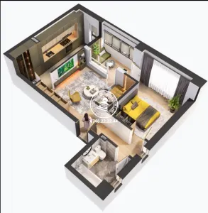 Apartament 2 camere  de vanzare  Galata, - Iasi
