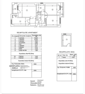 Apartament 3 camere  de vanzare  Centru, - Iasi