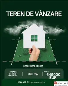 AGRONOMIE - 363 MP, DESCHIDERE 14,90 M, CASA S+P+1+M! - Bucuresti