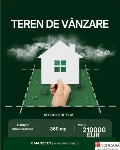 ZONA FABRICA DE CARAMIDA, 360 MP, D=12M, CASA DEMOLABILA! - Bucuresti
