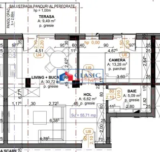 Vanzare apartament 2 camere finisat bloc nou la 4 km de Auchan Iris, Cluj-Napoca - foto 7