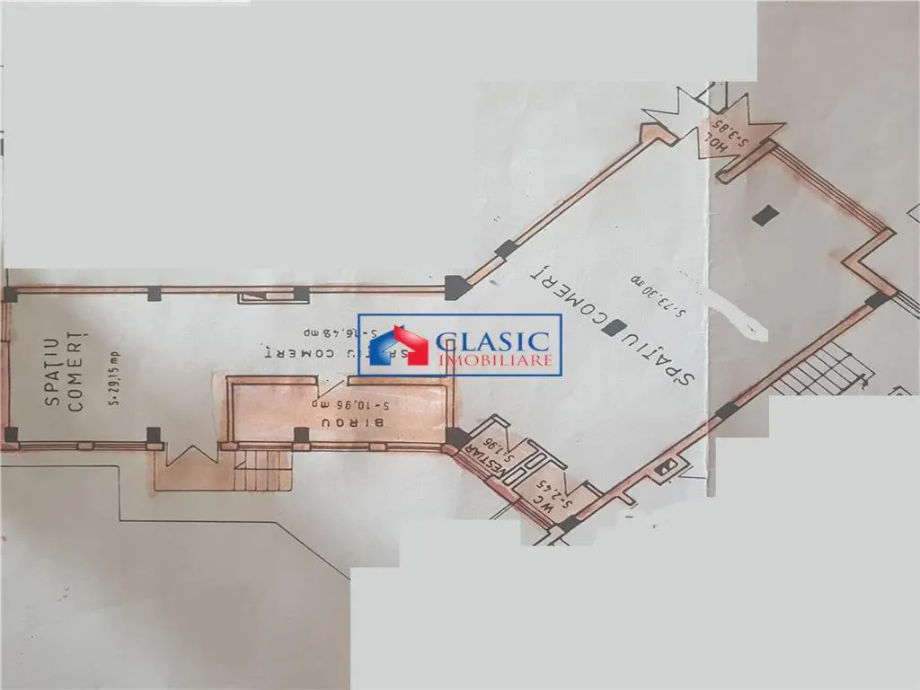 Vanzare spatiu comercial 140 mp in Marasti- zona str Dorobantilor - foto 1