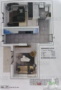 Apartament modern 2 camere, incalzire in pardoseala, posibilitate loc de parcare acoperit, in BRAGADIRU,  Balcon, Bloc NOU - foto 2