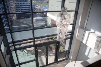 Penthouse de lux cu vedere lacul Floreasca Bucuresti   I 300 mp utili | Terase 200 mp | 3 parcari subterane - foto 18