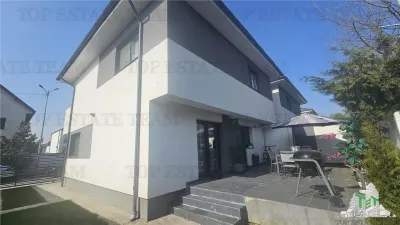 Vila lux 4 camere cu panouri solare in Chiajna - Chiajna