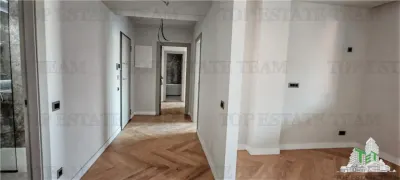 Apartament de 3 camere, cu finisaje premium, 108mp, toate utilitatile, piscina, complex rezidential securizat, zona Padurea Baneasa - foto 4