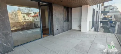 Apartament de 4 camere, cu finisaje premium, 160mp, 2bai, 2 bucatarii, toate utilitatile, piscina, complex rezidential securizat, zona Padurea Baneasa - foto 15