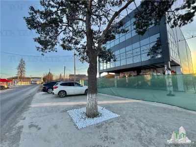 Spatiu Comercial Premium de Inchiriat in Stefanesti - Ilfov / Cladire Clasa A P+2, 1026 mp, Fatada de Sticla, Acces pe 2 Strazi - Stefanestii de Jos