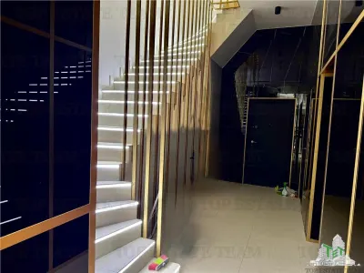 Apartament mobilat si utilat cu 3 camere de inchiriat + gradina 28mp in zona de  Nord/ 6 min Scoala Americana - Voluntari