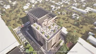 Teren de vanzare cu autorizatie de constructie si proiect P+8 - foto 4