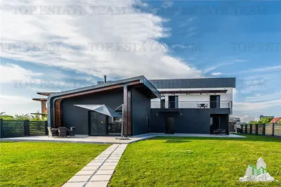 Casa moderna in Corbeanca cu 5 dormitoare si instalatia pentru piscina pregatita - Corbeanca